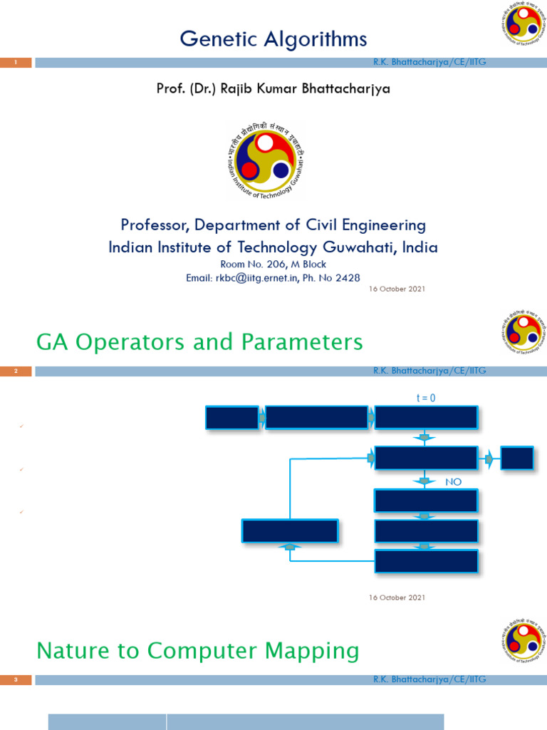 L19 Genetic Algorithm - Part 3 | PDF | Genetic Algorithm | Evolutionary ...