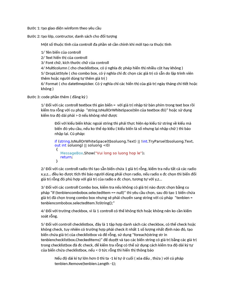 Winform pdf