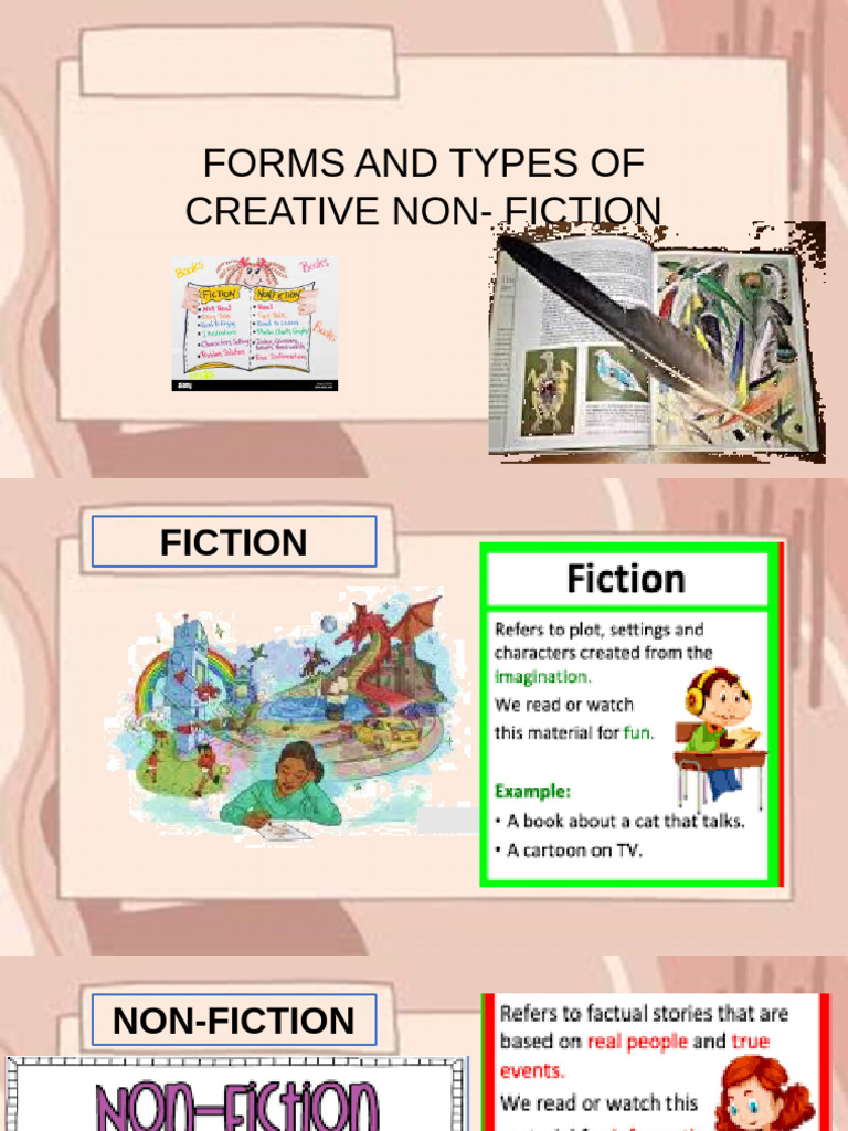 Types and Forms of Creative Nonfiction | PDF | Creative Nonfiction | Blog