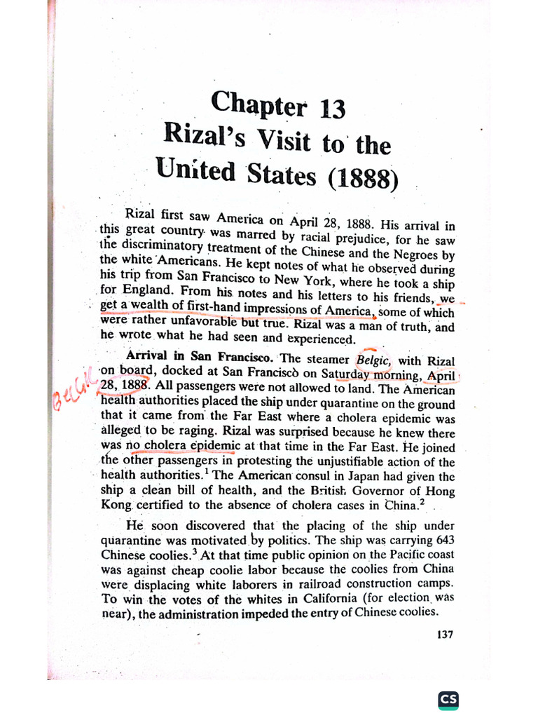 Rizal Chapter 13 16 | PDF