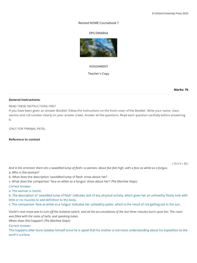 ASSIGNMENT - Teacher | PDF