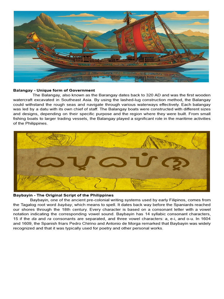 Pre-Colonial Governance and Writing | PDF
