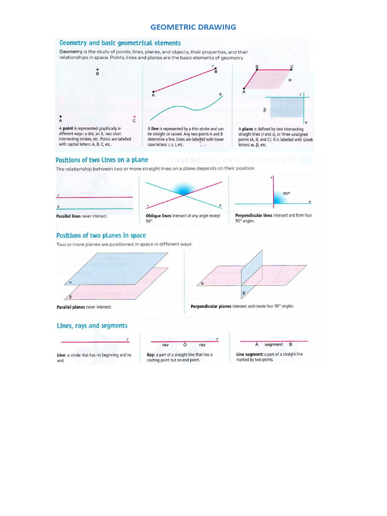 Geometric Drawing | PDF