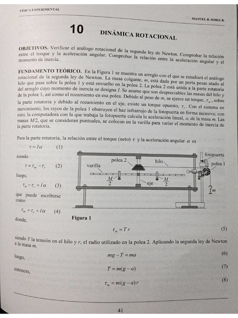Dinámica Rotacional | PDF