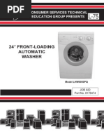 24 Front Loading Washer