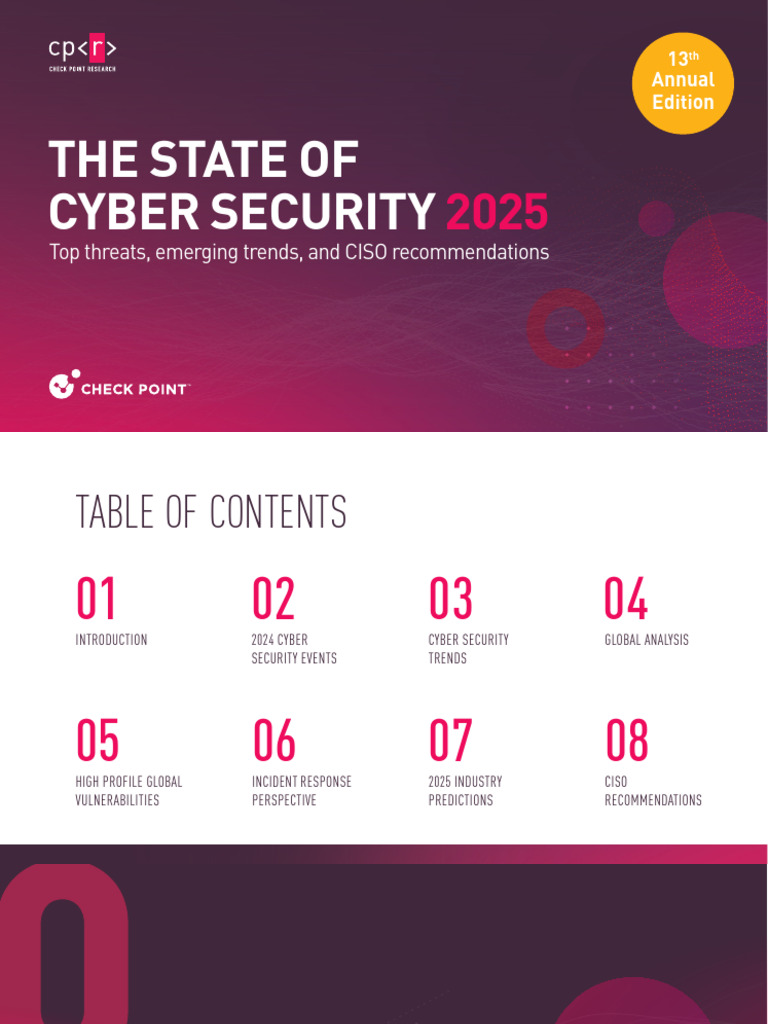 Cyber Security Trends and Insights 2025 | PDF | Security | Computer ...