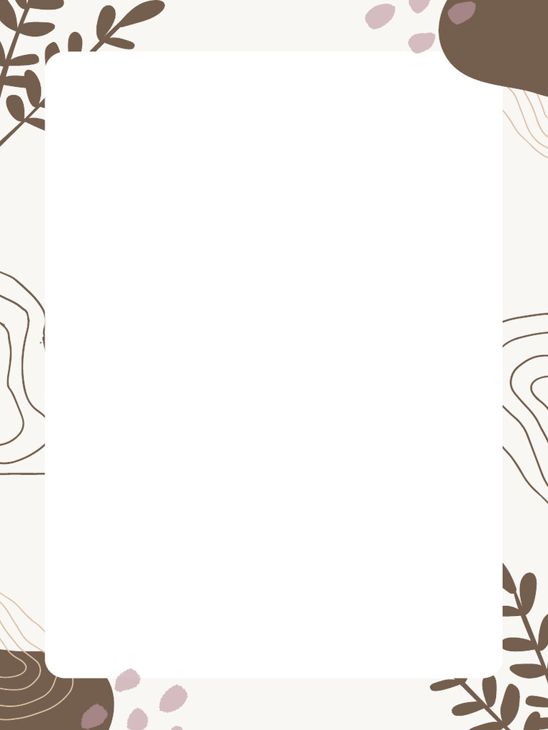 Brown Creative Paper Border PDF | PDF