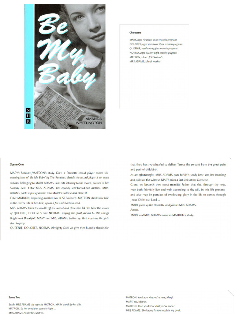 Be My Baby Full Script | PDF