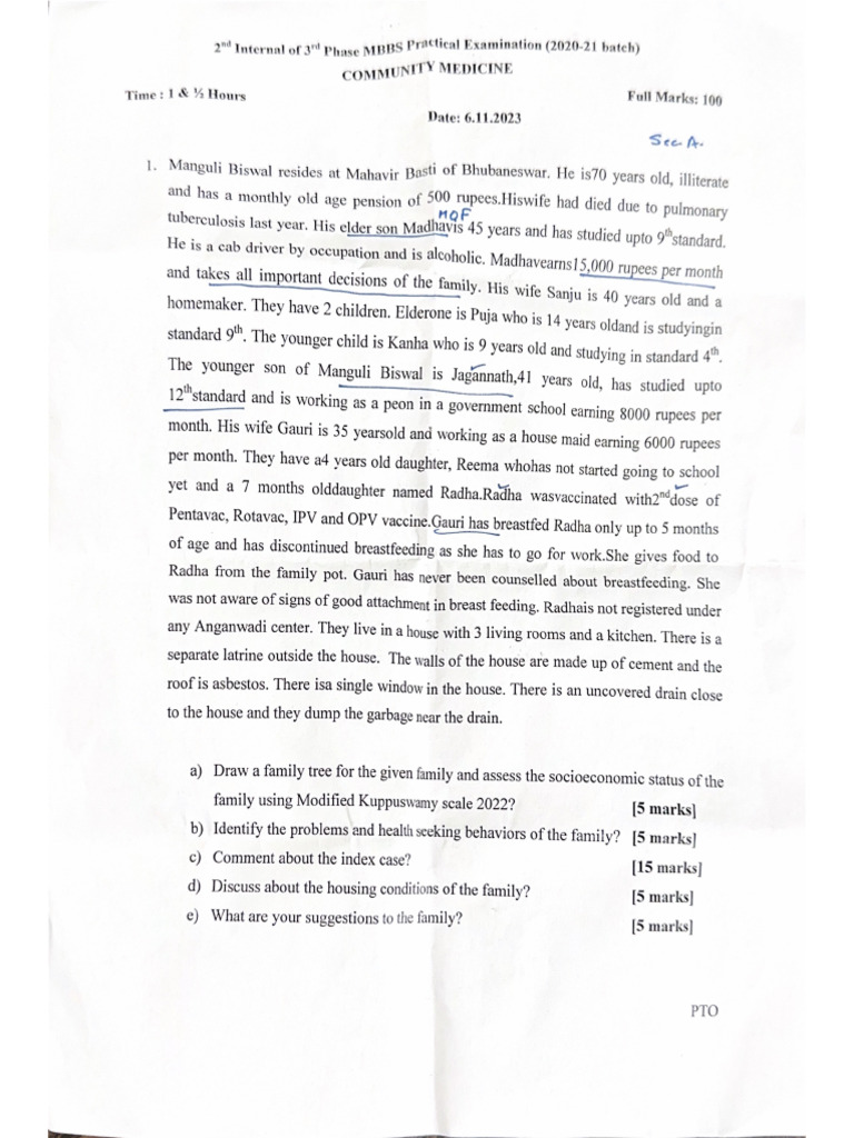 2-d Internal of 31d Phase MBBS | PDF | Breastfeeding | Public Health