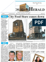 City Feed Store Comes Down: Elphos Erald