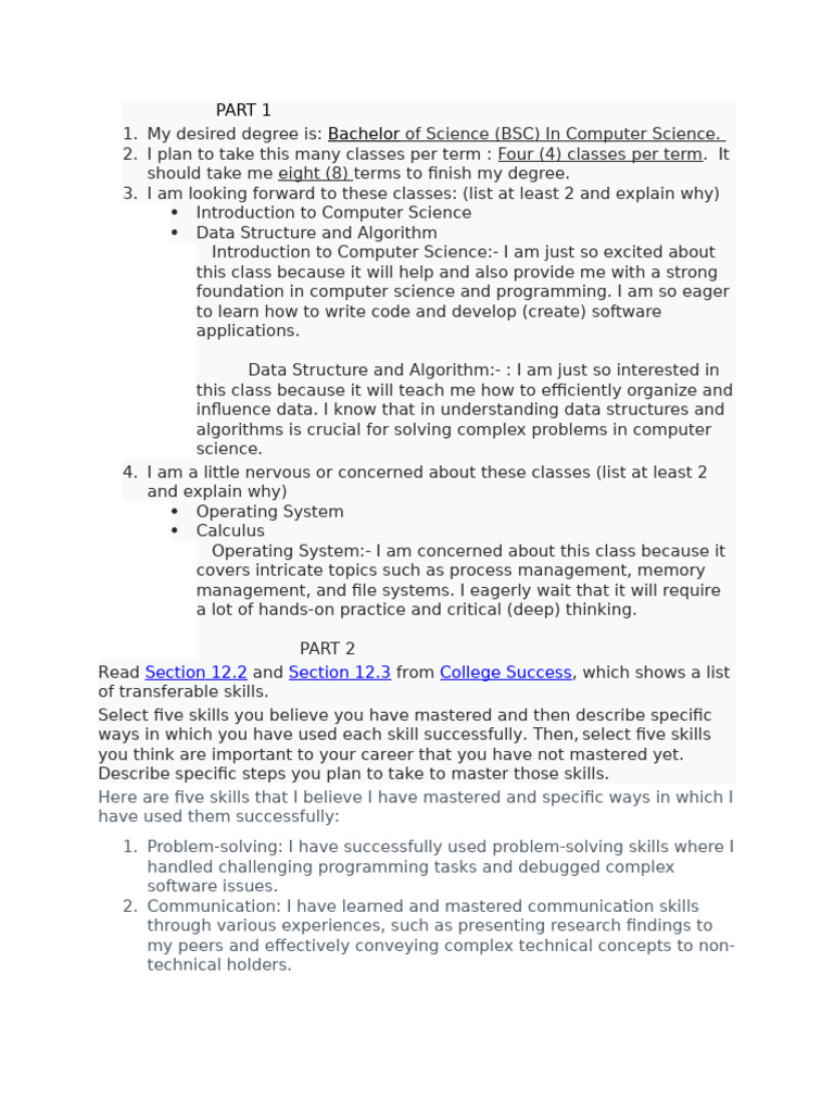 Learning Journal Unit 3 | PDF | Computer Science | Mentorship
