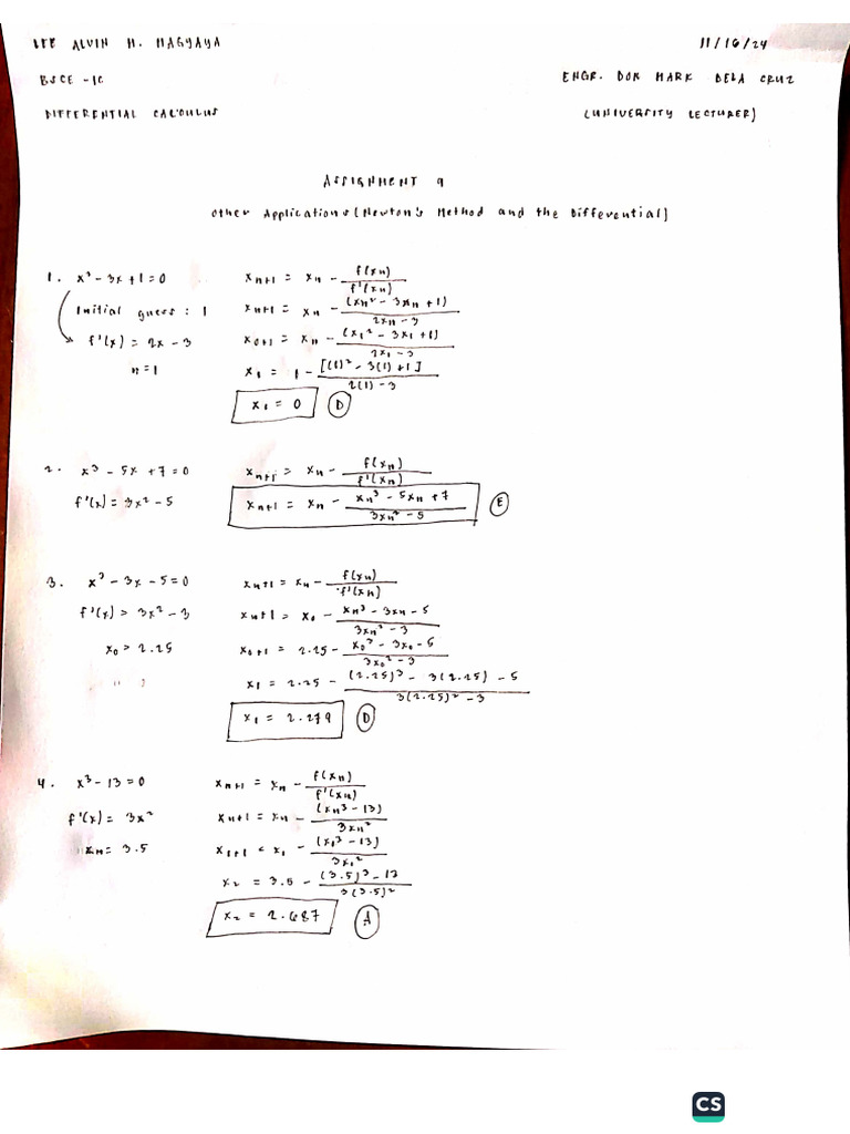 Magyaya Assignment9 | PDF