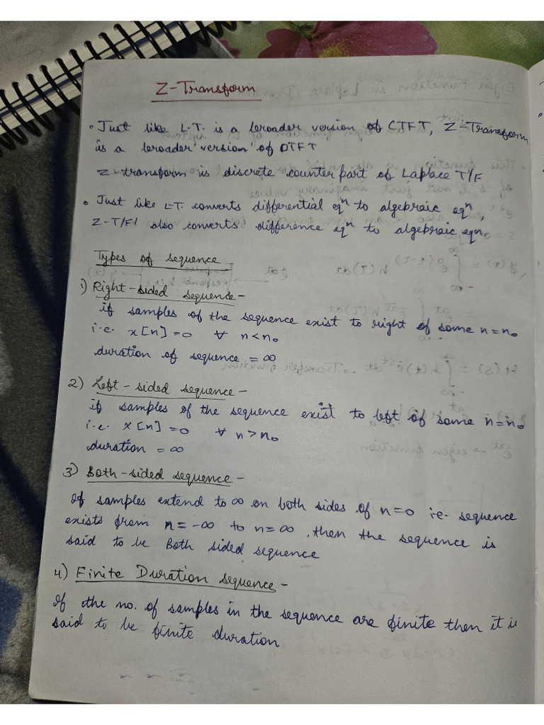 Signal And System Notes Pdf