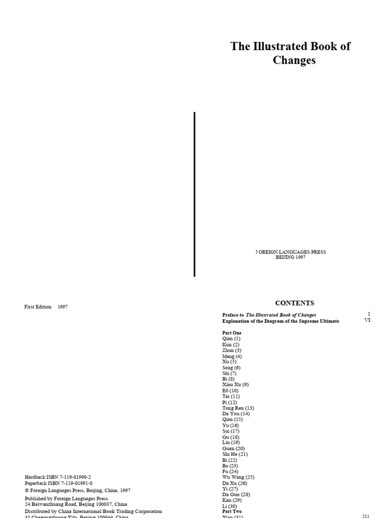 Illustrated Book of Changes Overview | PDF | Yin And Yang | Confucianism