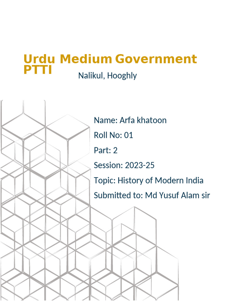 History of Modern India Overview | PDF | Mahatma Gandhi | Indian ...