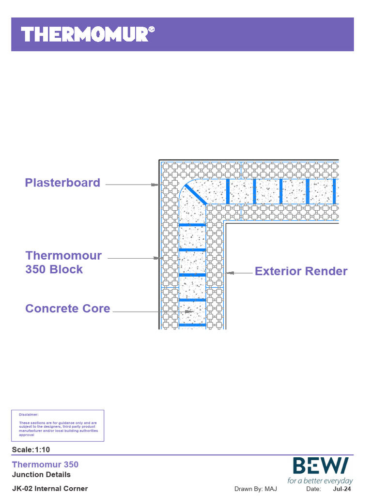 Thermomur 350 Plasterboard Details | PDF