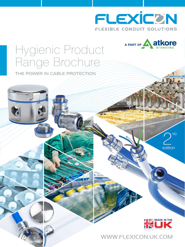 Hygienic Cable Protection Solutions | PDF | Pipe (Fluid Conveyance ...