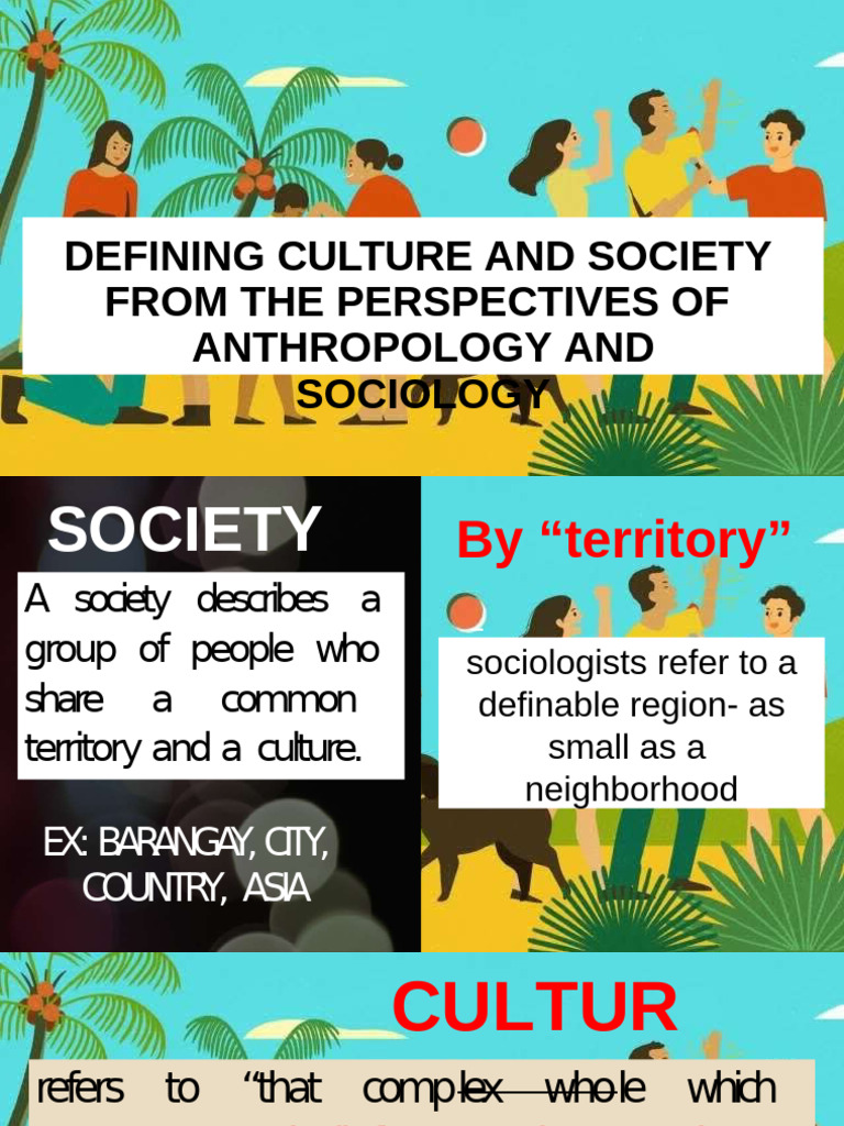 Culture and Society: Key Concepts Explained | PDF | Liberal Arts ...