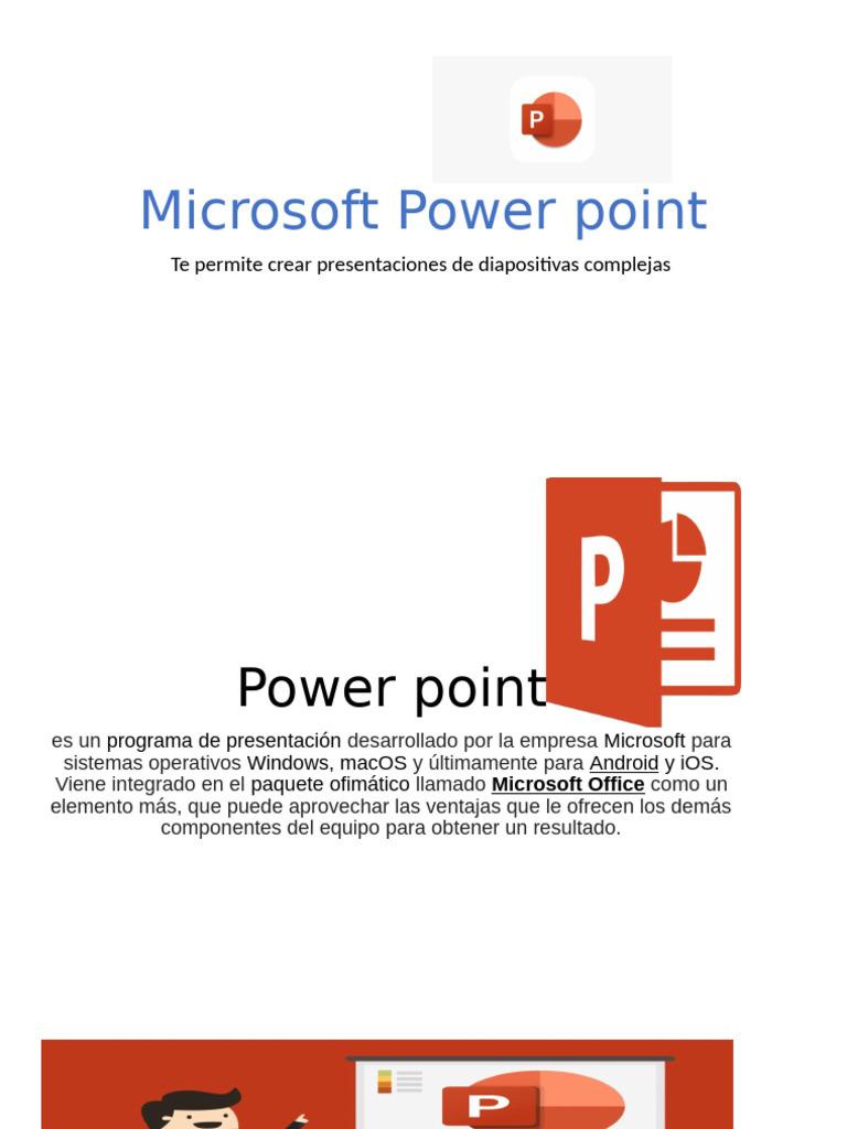 Microsoft Power Point | PDF | Microsoft PowerPoint | Informática