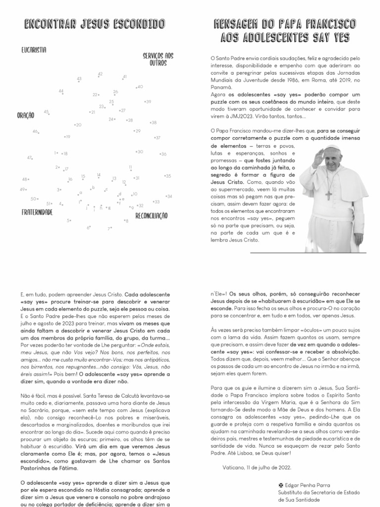 Mensagem Papa | PDF