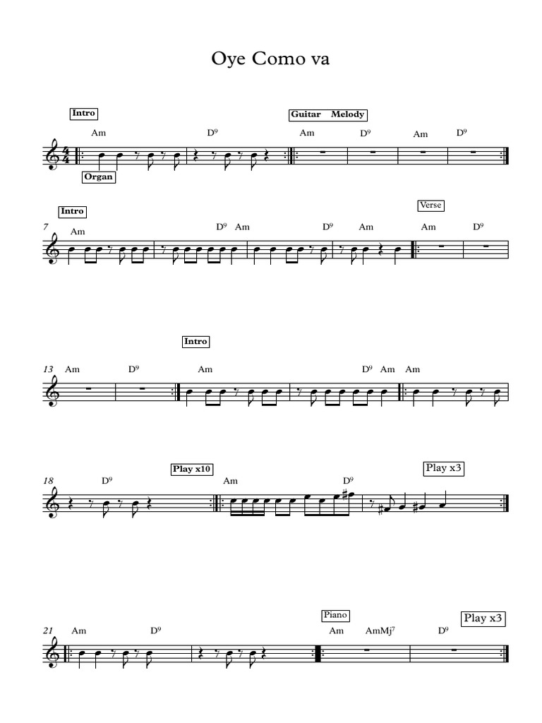 Oye Chord | PDF