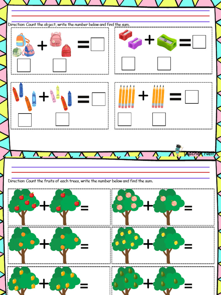 Addition Subtraction Pdf
