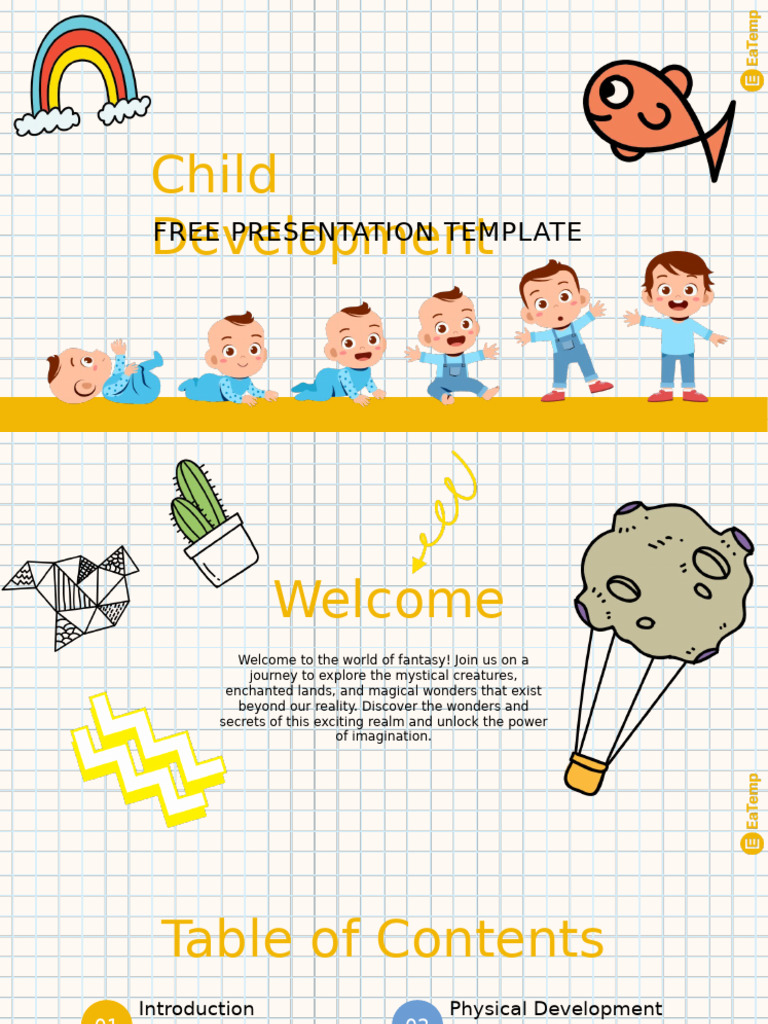 Free Child Development PowerPoint Templates Template by EaTemp | PDF ...