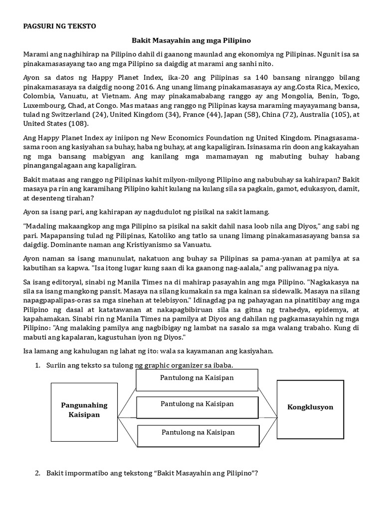 Pagsuri NG Teksto | PDF