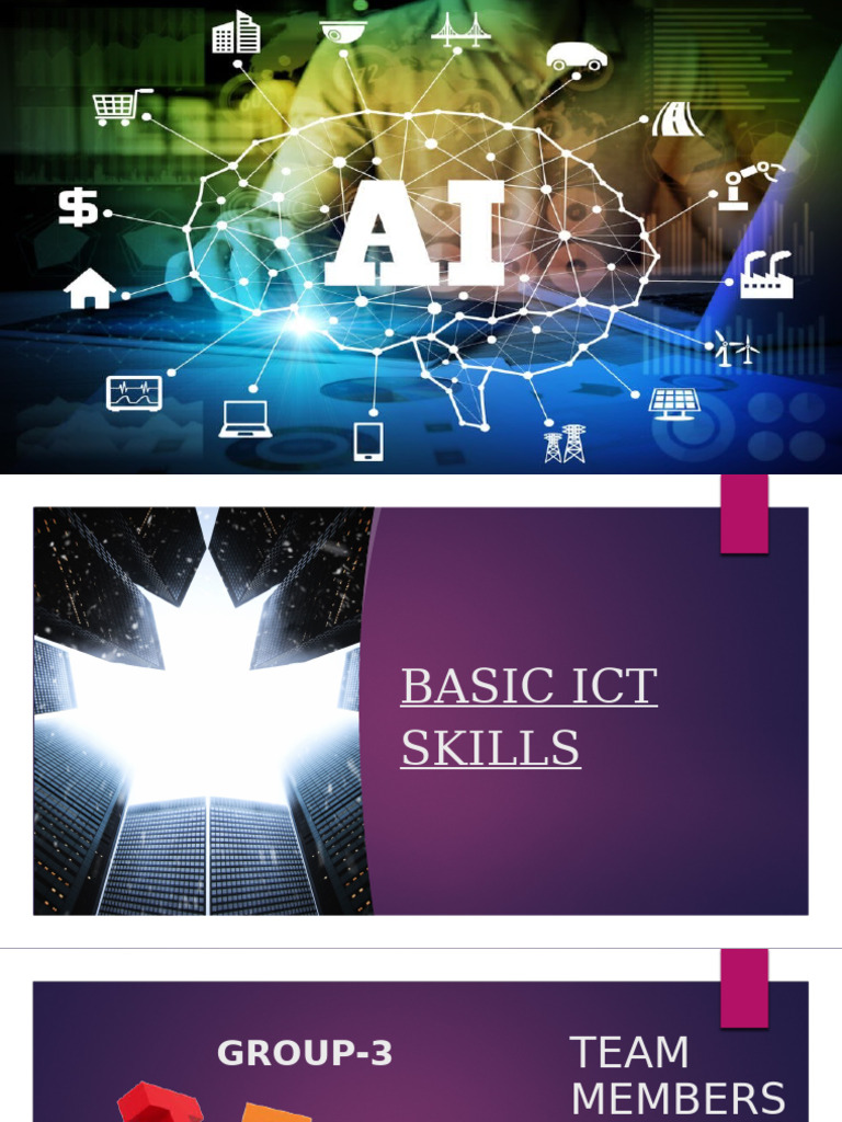 Essential ICT Skills and Tools Guide | PDF | Computer Data Storage ...