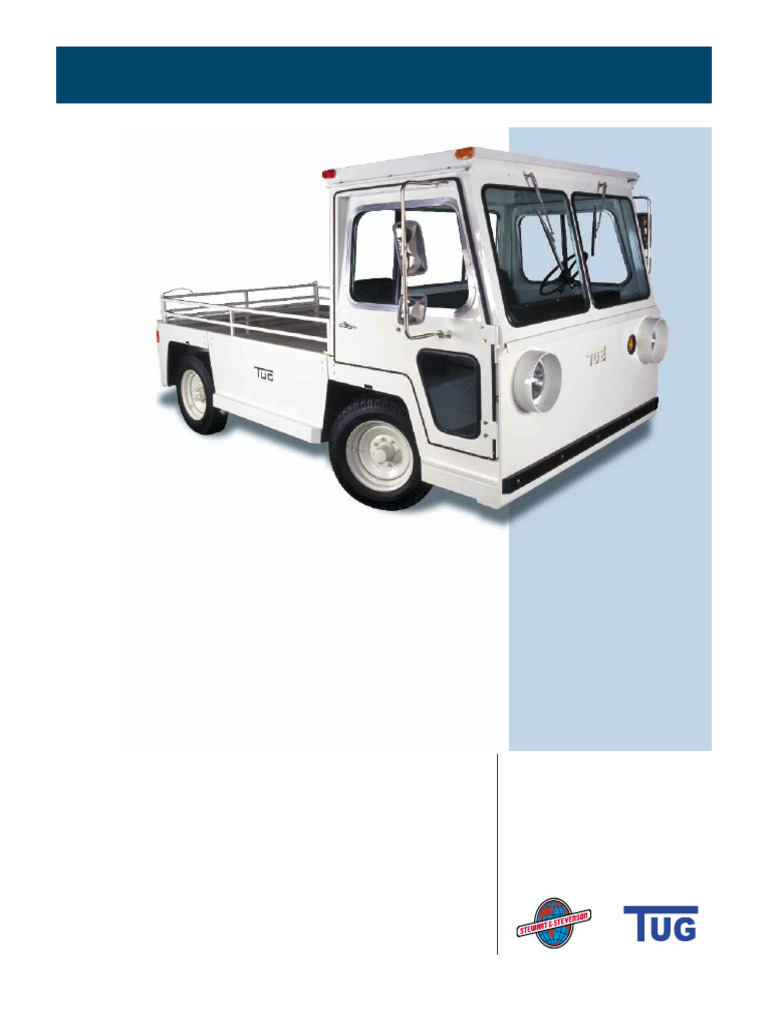 188 - Baggage Tractor Tug MH Cabin | PDF | Truck | Brake