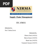 Supply Chain Management: Itc - FMCG