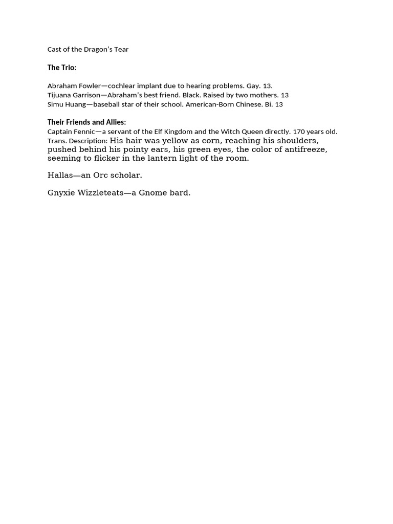 character-description-pdf