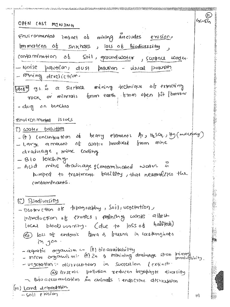 Prajesh Jena Geology Notes PDF | PDF