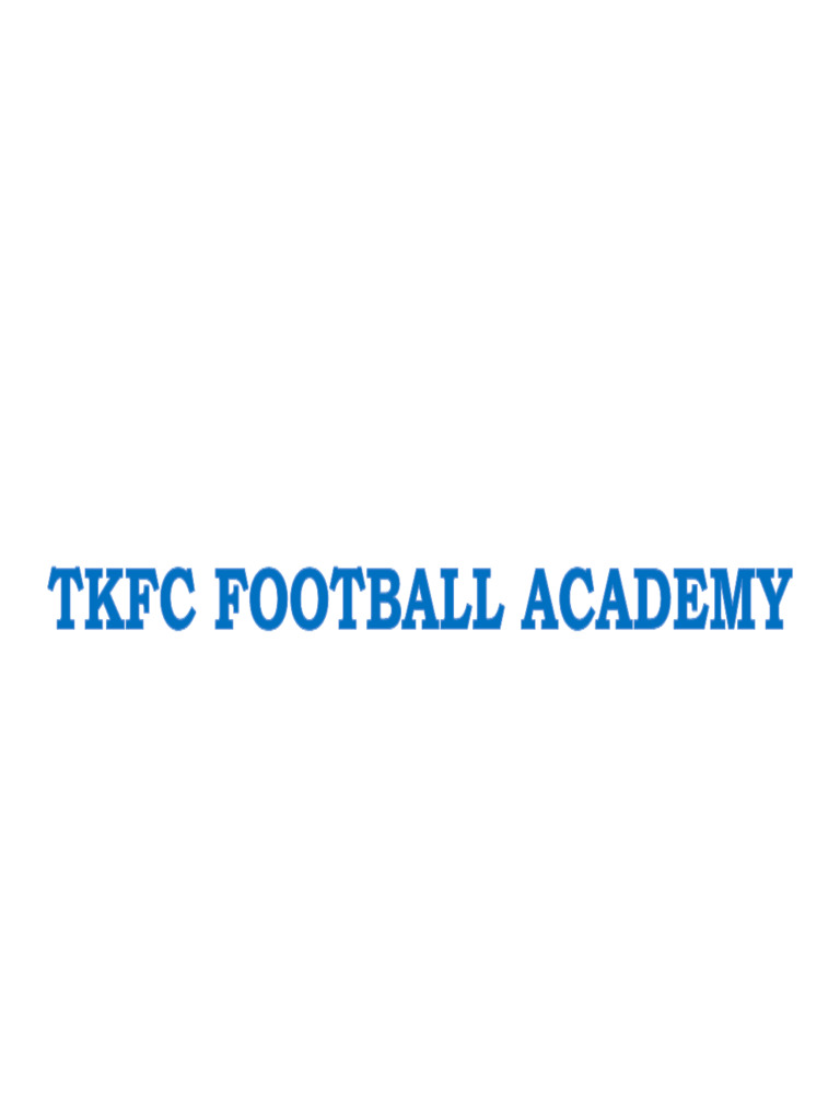 TKFC Football Academy | PDF