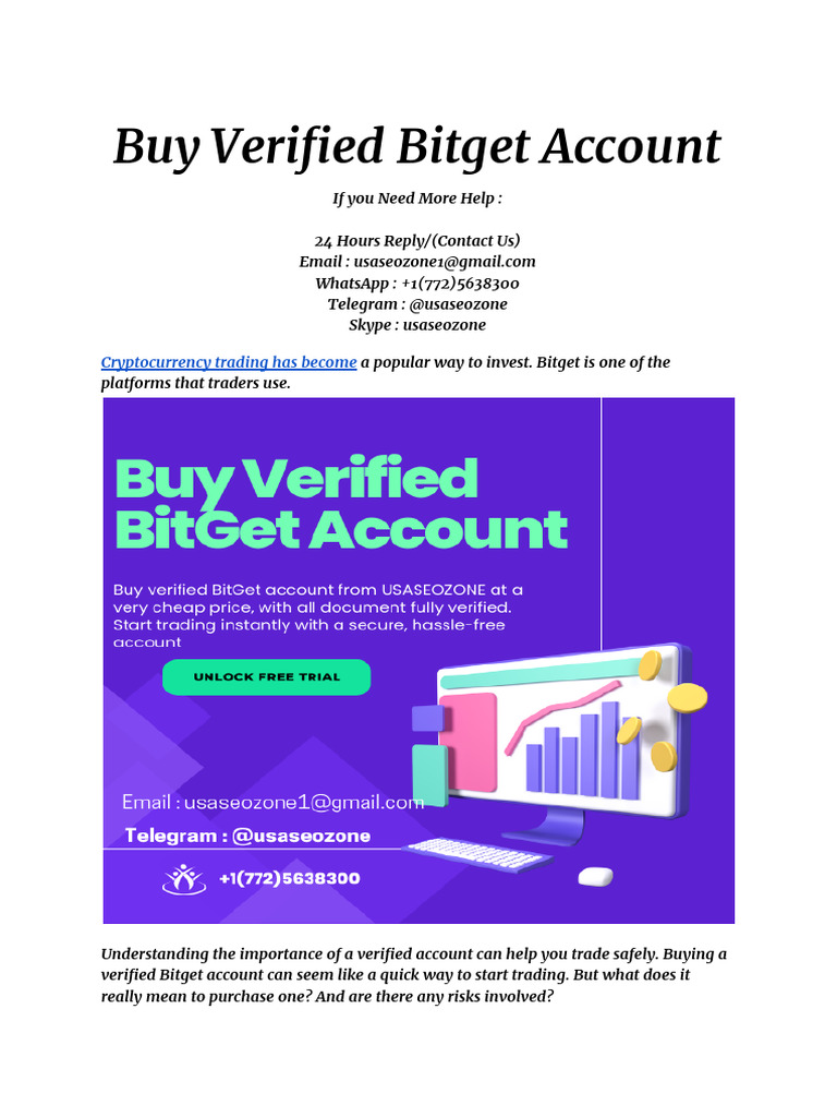 Crypto Traders: Verified Bitget Guide | PDF | Computer Security | Security