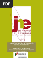 Orientacoes Gerais Exames rio 2012