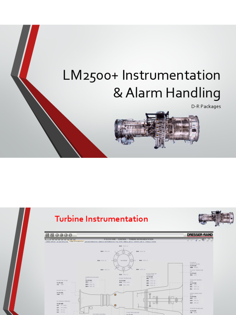 LM2500+ Turbine Instrumentation Guide | PDF | Accelerometer | Sensor