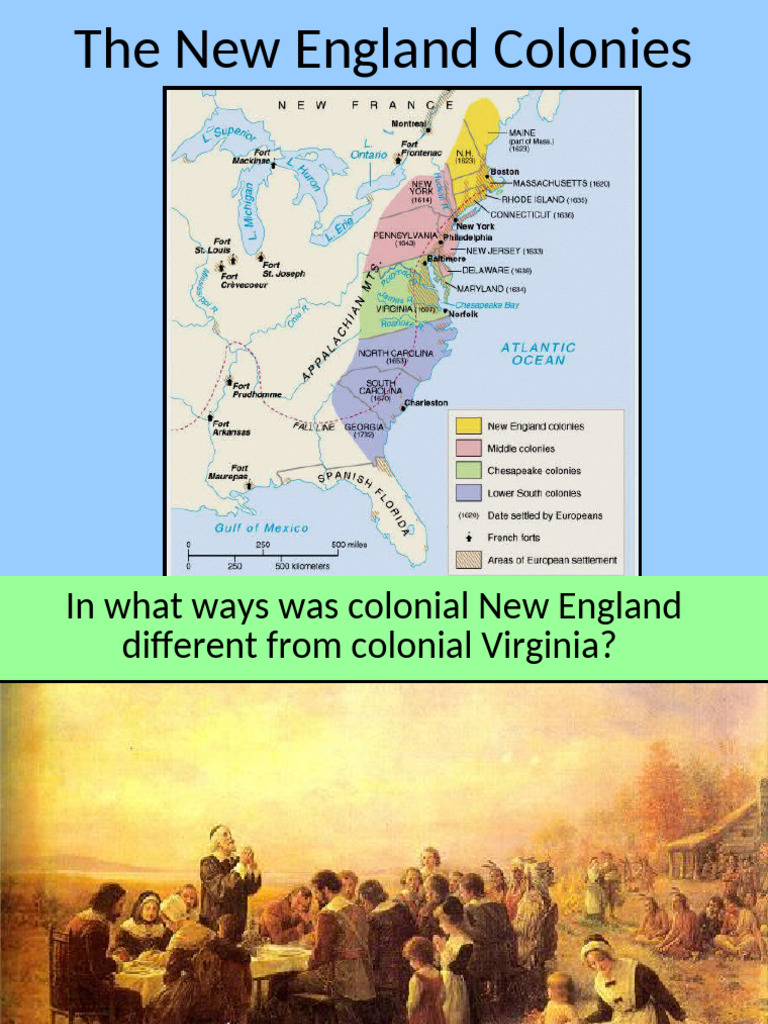New England Colonies: Puritan Society & Conflicts | PDF | New England ...