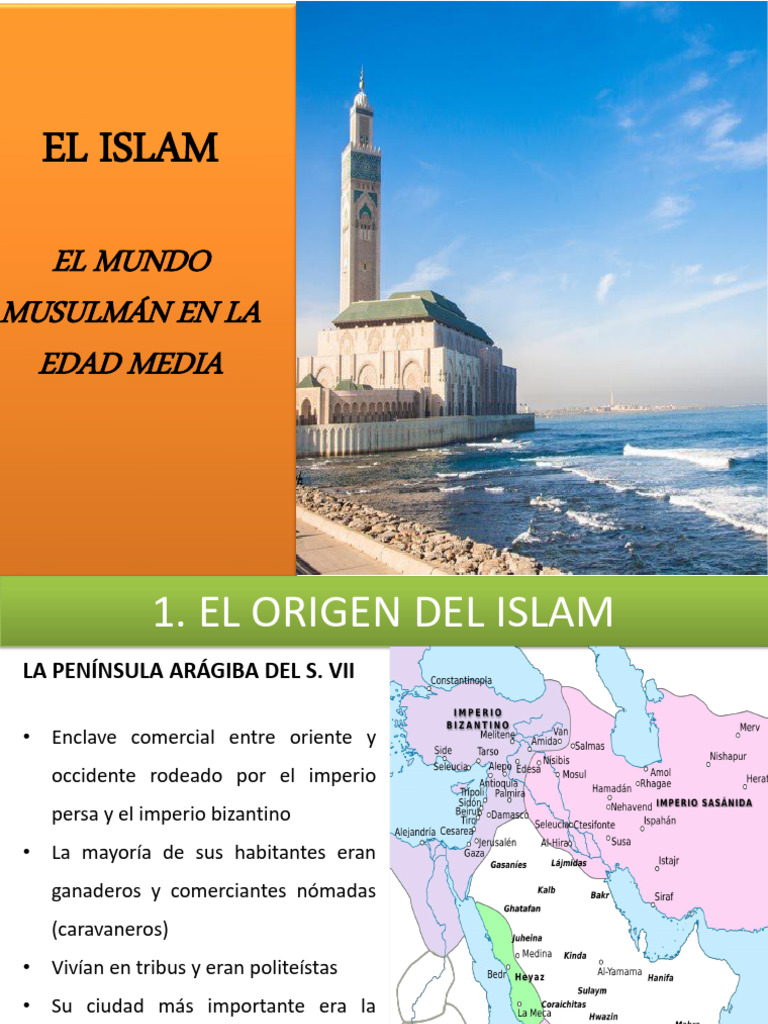 Origen y expansión del Islam en la Edad Media | PDF | Mahoma | Califato