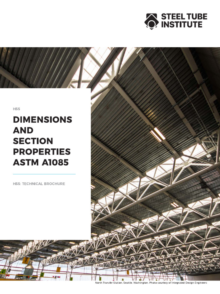 STI Brochure V3 ASTM Dimensions Section Properties | PDF