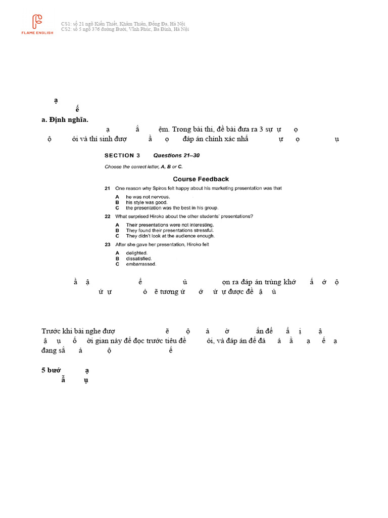 Lesson 25 - Listening Coursebook | PDF