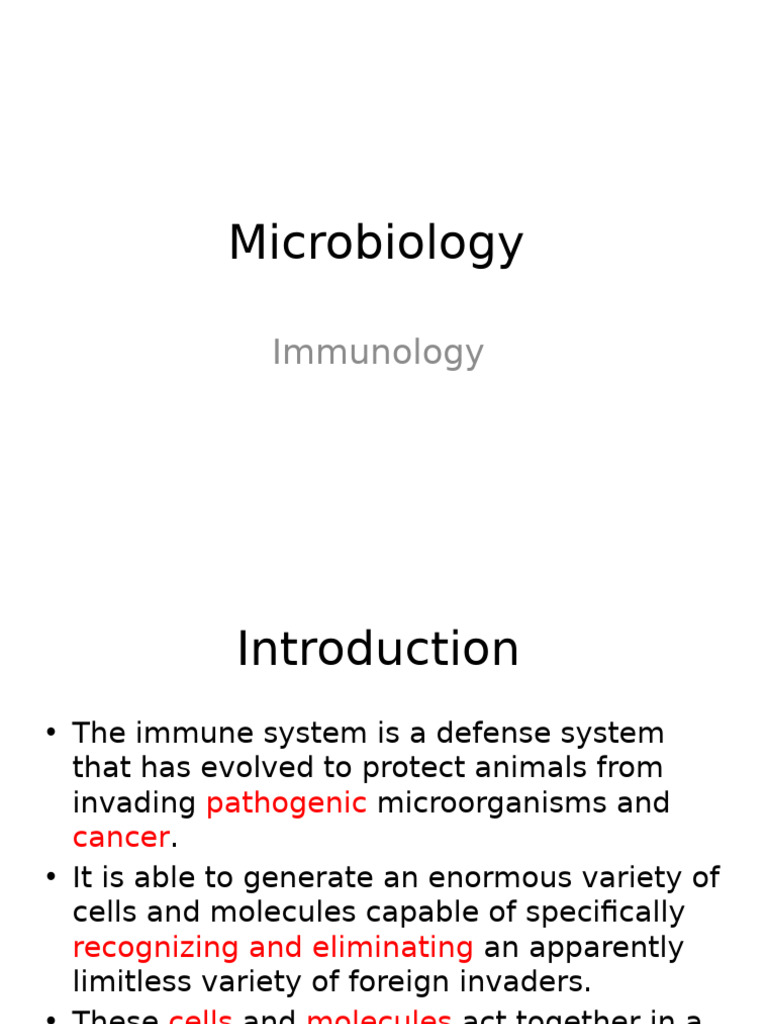 Understanding Innate and Adaptive Immunity | PDF | Immune System | T Cell