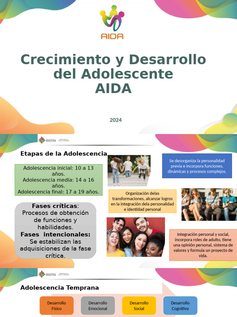 Crecimiento y Desarrollo | PDF | Adolescencia | Adultos