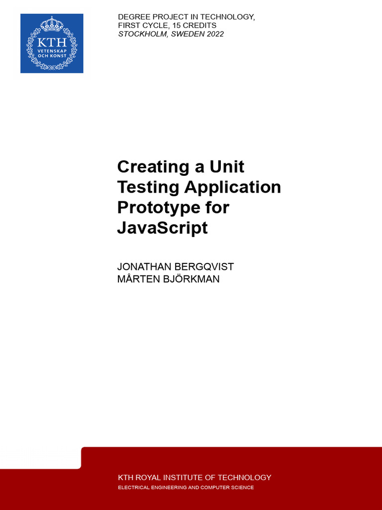 FULLTEXT01 | PDF | Scope (Computer Science) | Java Script