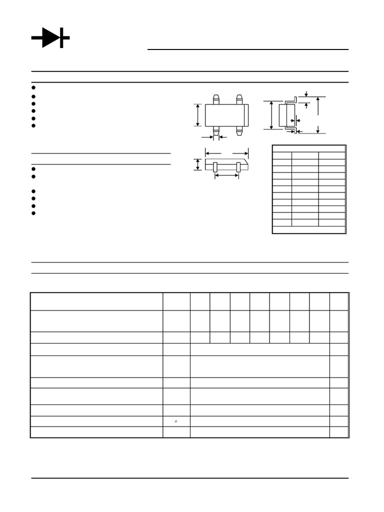 DF005S-DF10S Bridge Rectifier Specs | PDF | Rectifier | Electric Power