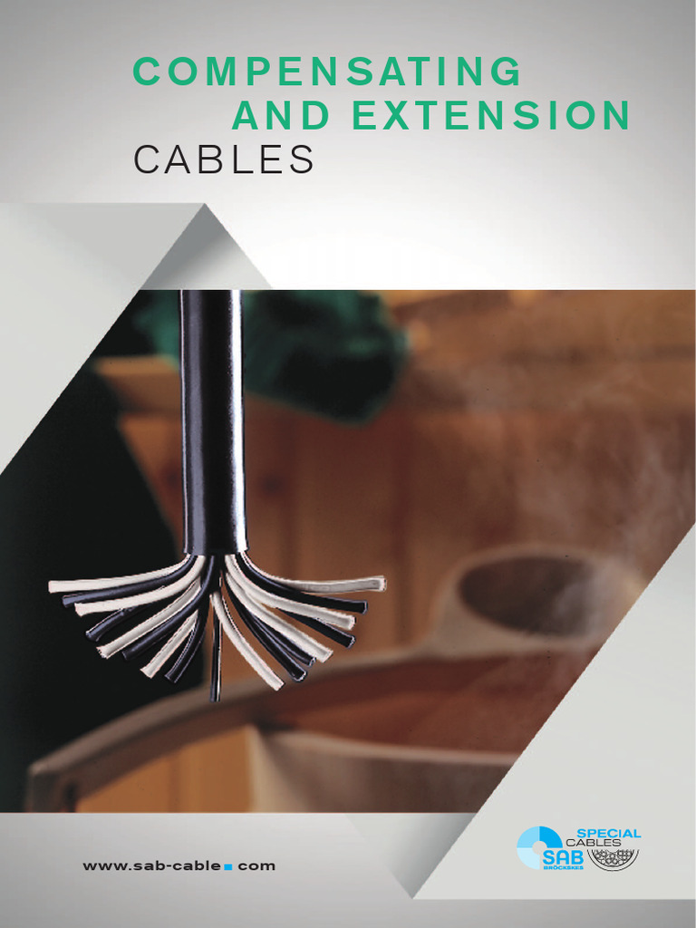 L Compensating and Extension Cables | PDF | Thermocouple | Electricity