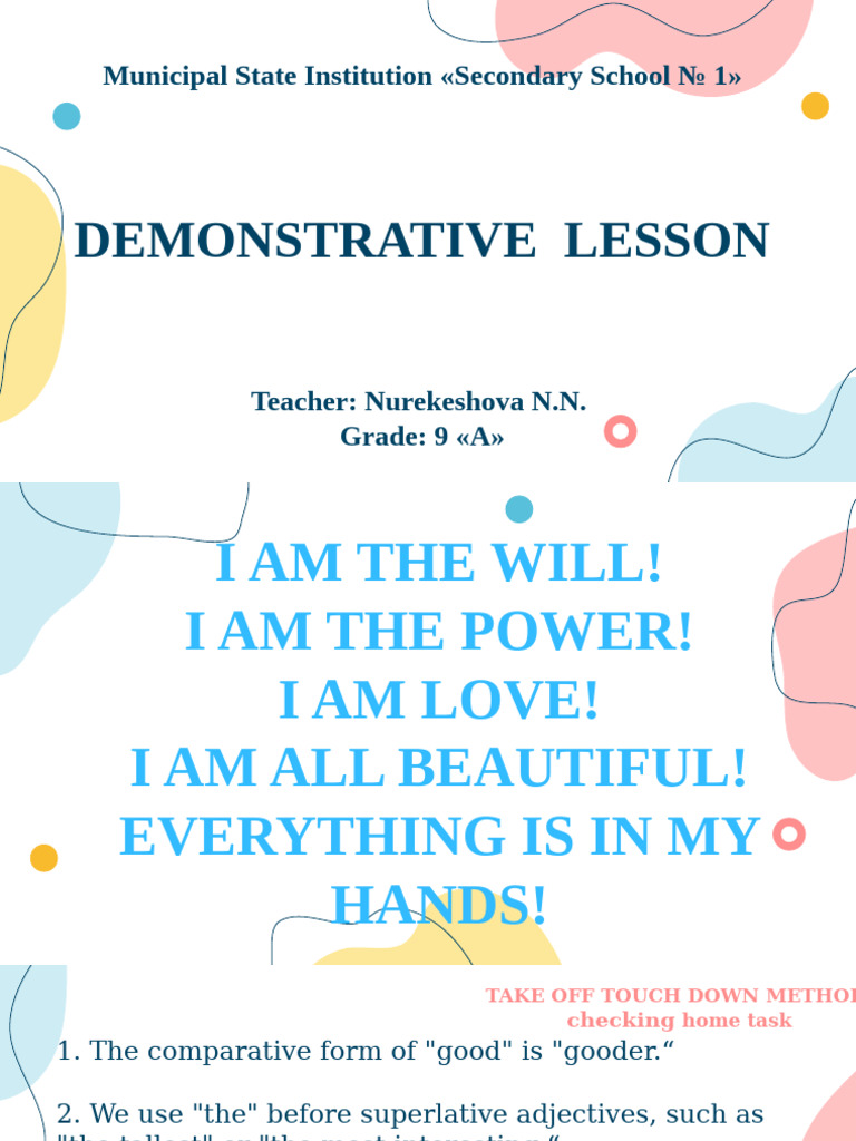 11.02 Demo Lesson | PDF | Human Communication | Learning