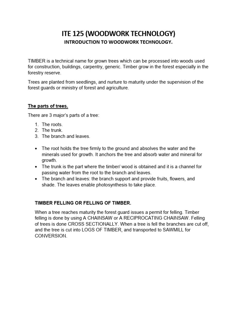 Timber Conversion and Seasoning Methods | PDF | Wood | Trees