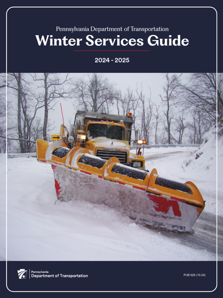 Pennsylvania Winter Services Guide 2024-2025 | PDF | Road | Traffic