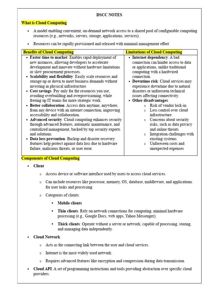 Understanding Cloud Computing Basics | PDF | Virtualization | Cloud ...